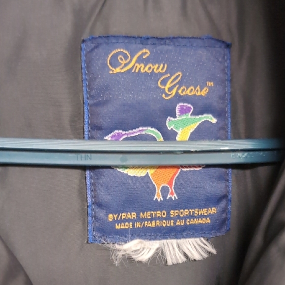 Canada Goose "Snow Goose" Men's Green and Black Parka - Picture 3 of 6